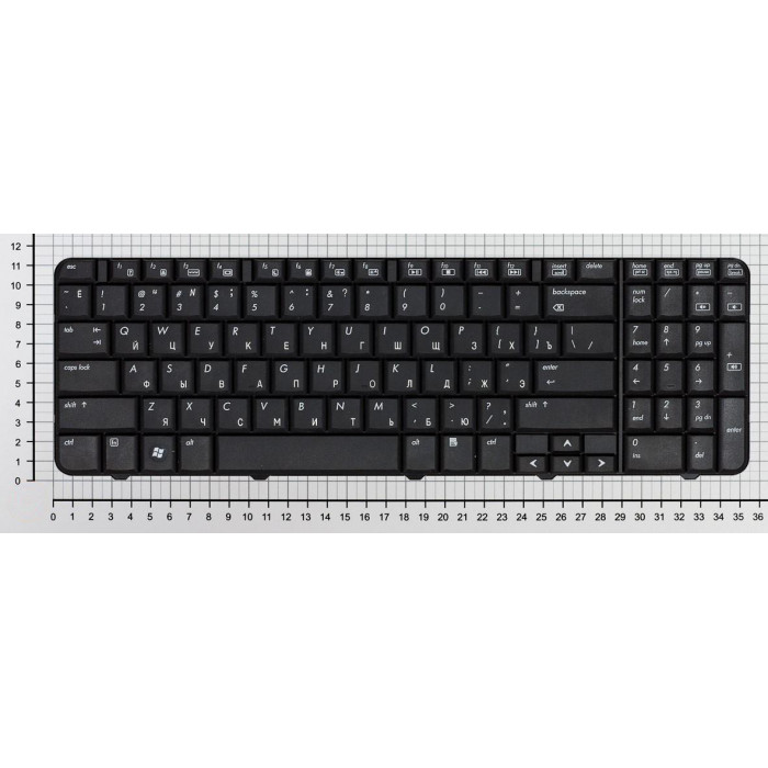 Клавиатура для HP Pavilion G60 Compaq Presario CQ60 Совместимые p/n: NSK-HAA0R, 9J.N0Y82.A0R