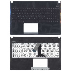 Клавиатура для Asus X501A черная топ-панель