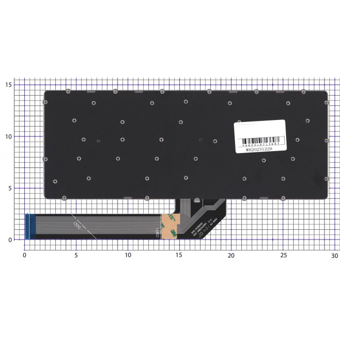 Клавиатура для ноутбука Lenovo IdeaPad 3 CB-11 CB-14 черная