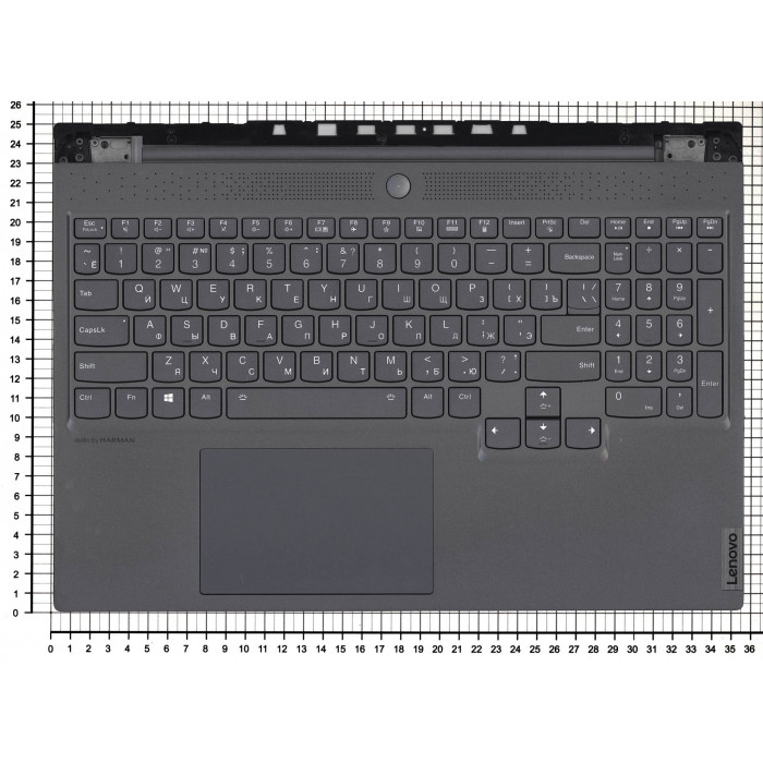 Клавиатура для Lenovo Legion 7-16ITHg6 топкейс