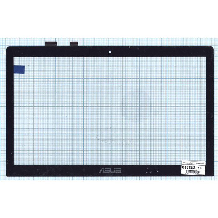 Сенсорное стекло (тачскрин) для Asus Transformer Book Flip TP500 черное
