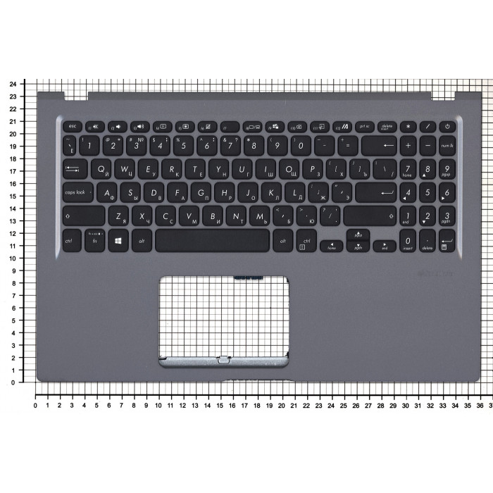 Клавиатура для Asus X515J топкейс
