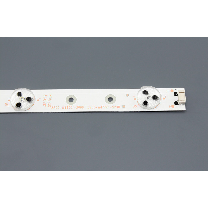 Светодиодная подсветка TV 42-43" 5800-W43001-3P00 (комплект 8шт)