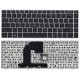 Клавиатура для HP EliteBook 8460P ProBook 6460B 6465B черная c черной рамкой и указателем
