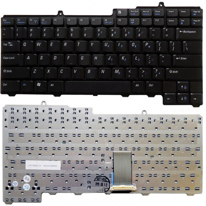Клавиатура для Dell Inspiron 6000 9200 9300 D510 XPS M170 черная