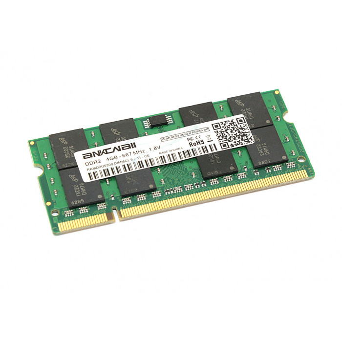 Модуль памяти Ankowall SODIMM DDR2 4ГБ 667 MHz PC2-5300