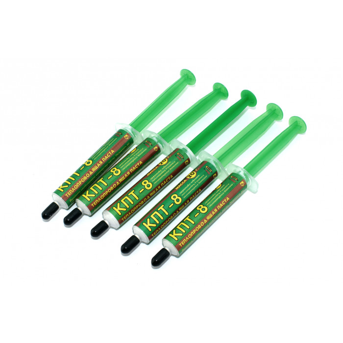 Термопаста КПТ-8 Connector шприц 20гр. 5 шт