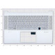 Клавиатура для HP Envy 15-EP топкейс серебро