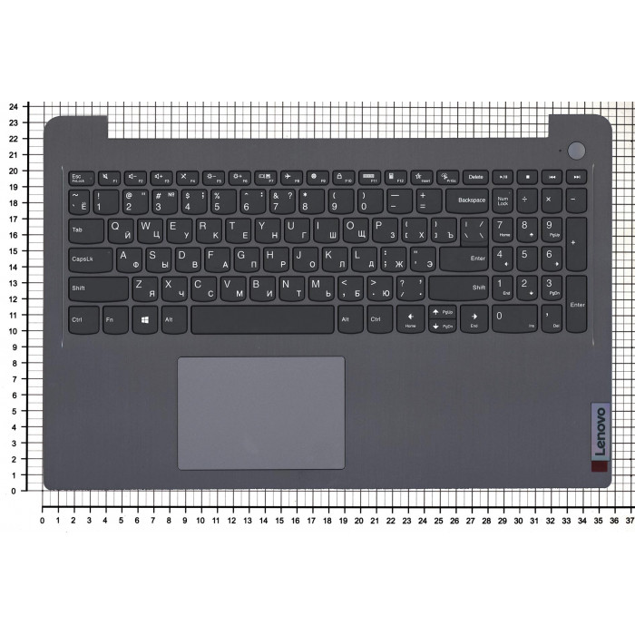 Клавиатура для Lenovo IdeaPad 3-15ALC6 топкейс