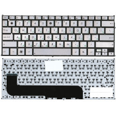 Клавиатура для Asus UX21E серебристая