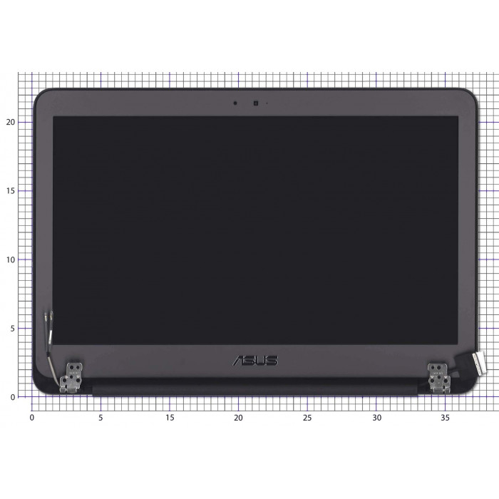 Крышка для Asus Zenbook UX305CA FHD темно-серая