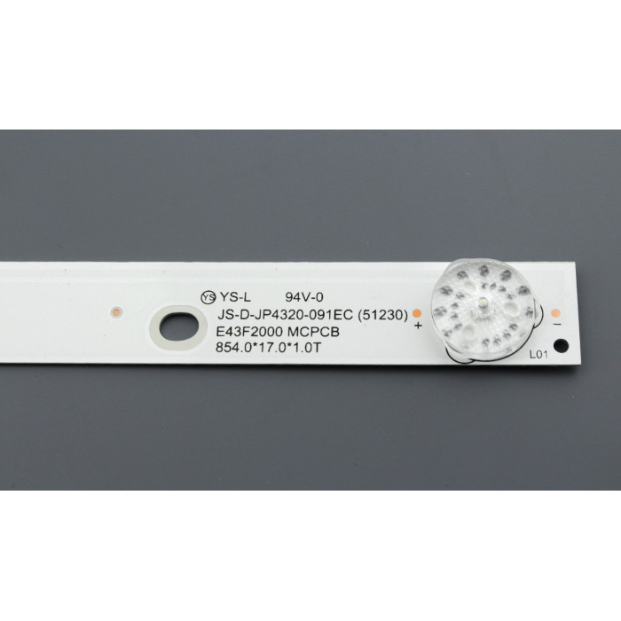 Светодиодная подсветка TV 43" JS-D-JP4320-081EC (комплект 3шт)