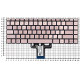 Клавиатура для HP Pavilion x360 14-cd0000 золотистая с подсветкой
