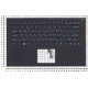 Клавиатура для Sony Vaio VPCZ2 черная топ-панель