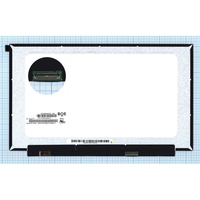 NT156WHM-N35 glossy Матрица 15.6 1366x768 30pin без креплений ширина 350.66, новая