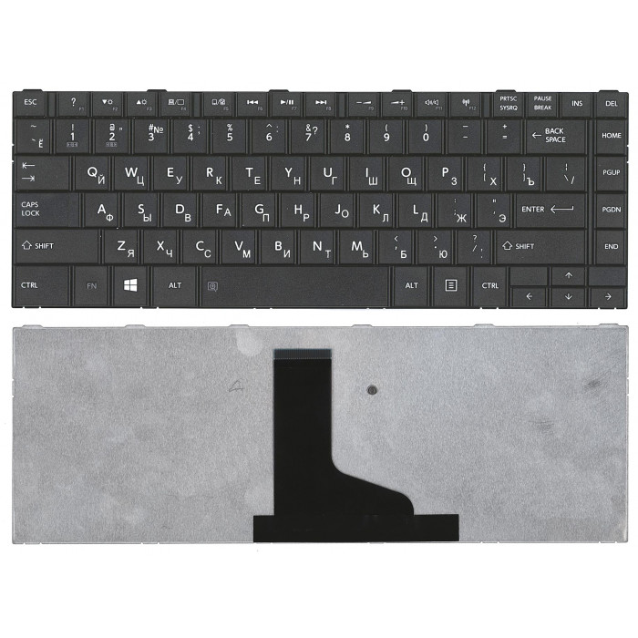 Клавиатура для Toshiba Satellite C800 C805 черная