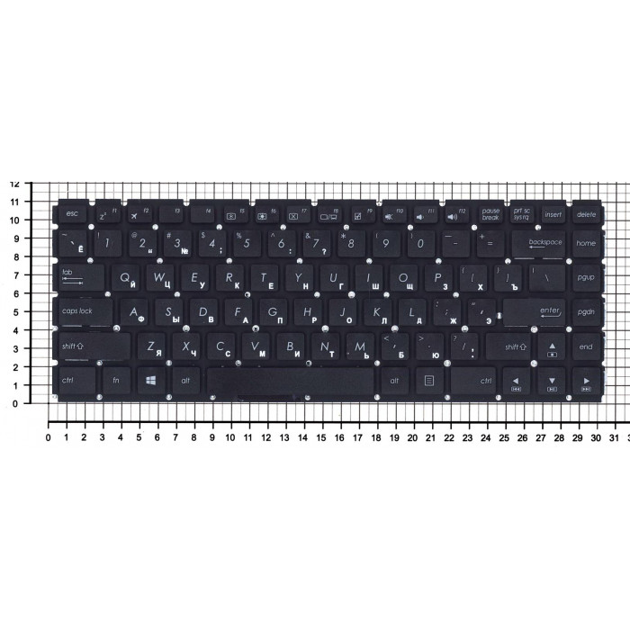 Клавиатура для Asus Vivobook E403 E403SA E403NA черная