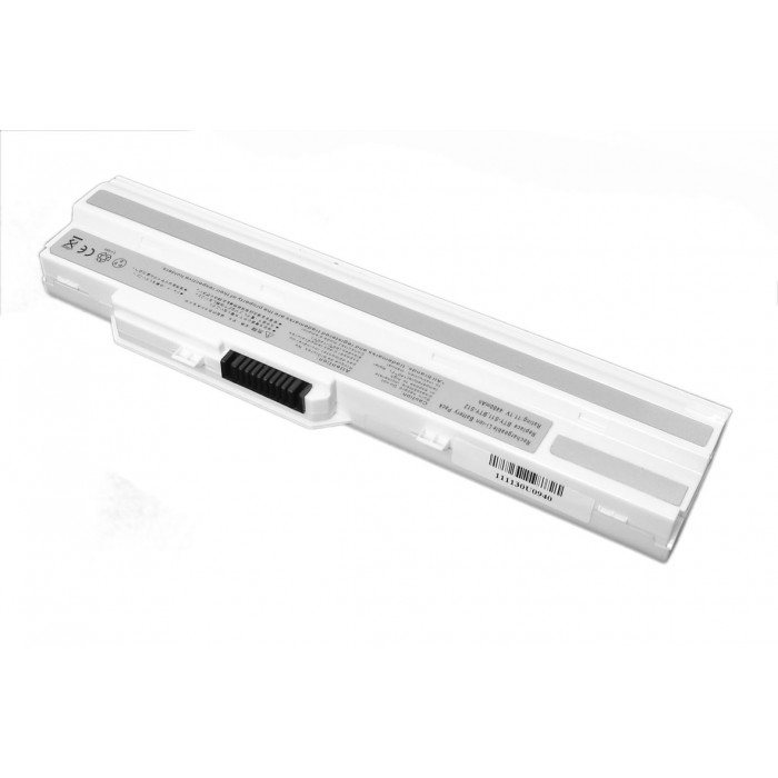 Аккумулятор для MSI Wind U90, U100, RoverBook Neo U100WH U135 5200mAh OEM белая