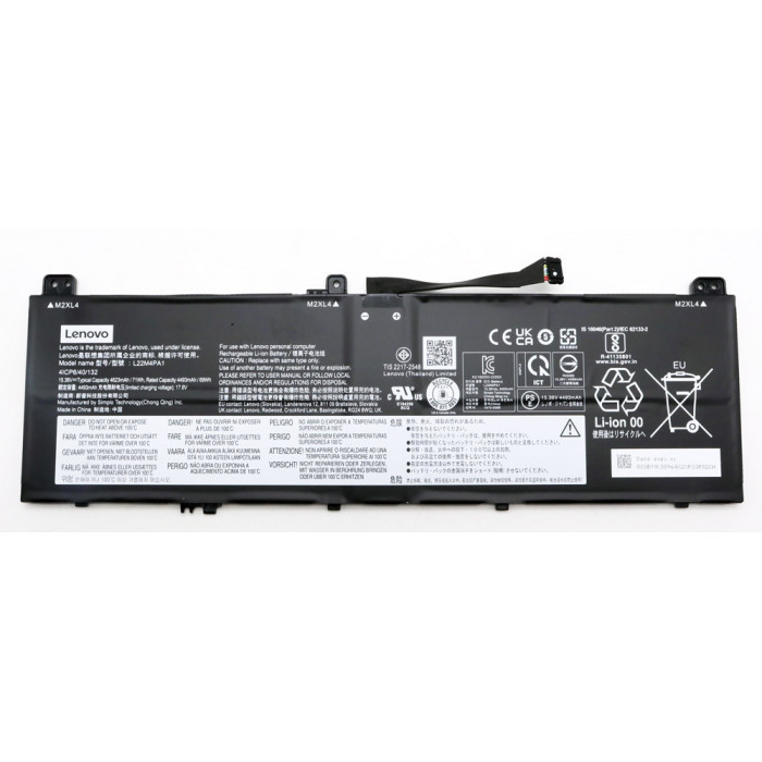 Аккумулятор для Lenovo Yoga 7 14IRL8 14ARP8 16IRL8 16ARP8 (L22M4PA1) 15.36V 71Wh