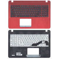 Клавиатура для ноутбука Asus X540SC топкейс красный