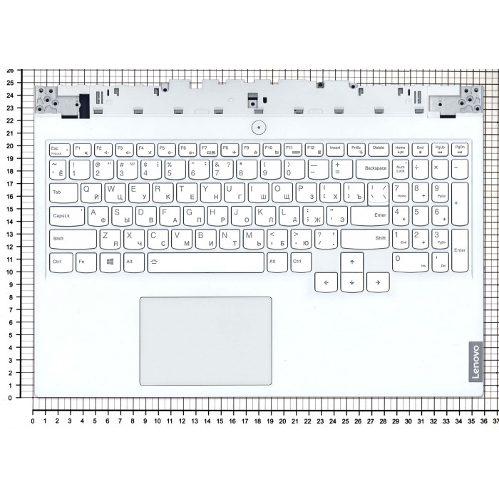Клавиатура для Lenovo Legion 5-15ACH6 топкейс