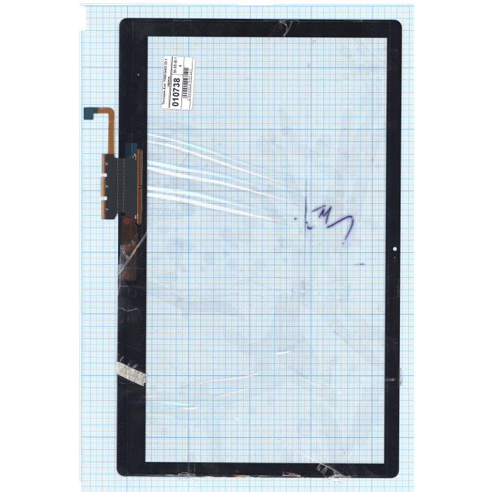 Сенсорное стекло (тачскрин) для Acer Aspire R7-572 TOM15H02 V0.1 черное