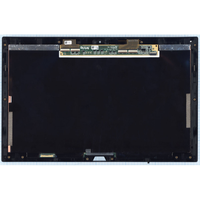Модуль (матрица + тачскрин) для Sony Vaio Duo 13 SVD1321 черный с рамкой