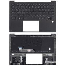 Клавиатура для Lenovo Yoga S730-13IWL черная топ-панель черная