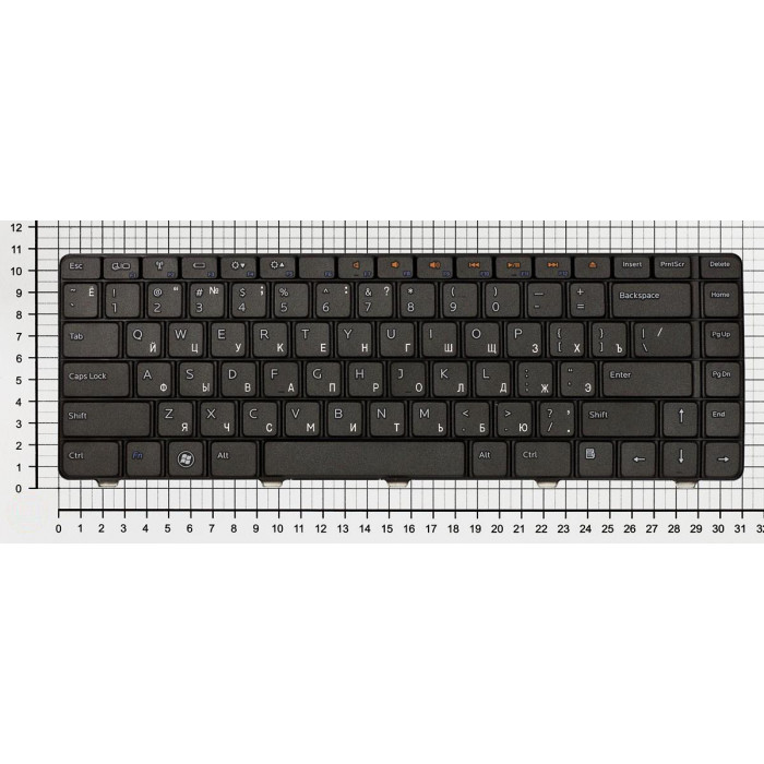 Клавиатура для Dell Inspiron 1370 13z черная