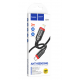 Кабель USB-C HOCO X59 Victory Type-C-Lightning, 20W, 2м, черный