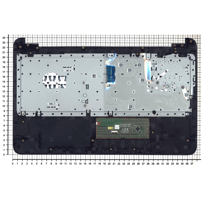 Клавиатура для HP Pavilion 250 G4 G5, 255 G4, 15-af черная топ-панель