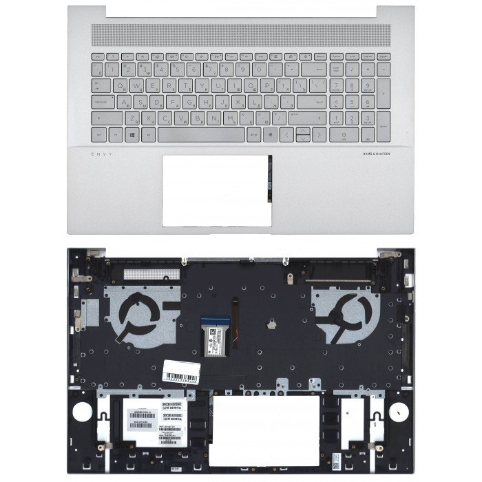 Клавиатура для HP Envy 17-CH топкейс