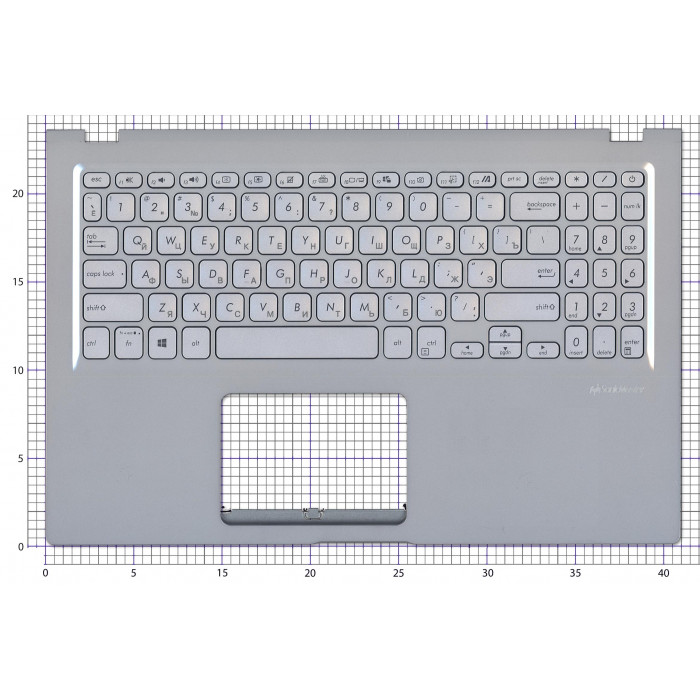 Клавиатура для ноутбука Asus X515E топкейс