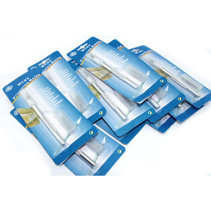Скальпель WLXY WL-9309 с набором лезвий (5шт.) 10 шт