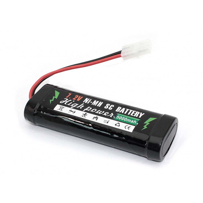 Аккумулятор Ni-Mh 7.2V 5000 mAh AA 134.5*41*25 разъем KET-2P