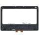 Модуль (матрица + тачскрин) для HP N133HSE-EA1 черный с рамкой