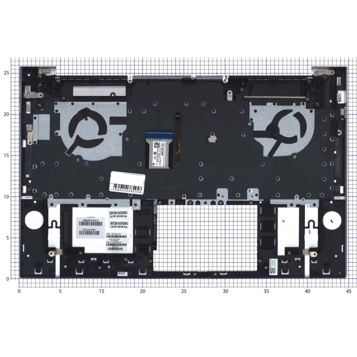 Клавиатура для HP Envy 17-CH топкейс