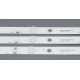 Светодиодная подсветка TV 43" E43DU1000 (комплект 3шт)