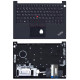 Клавиатура для Lenovo Thinkpad E14 топкейс без подсветки