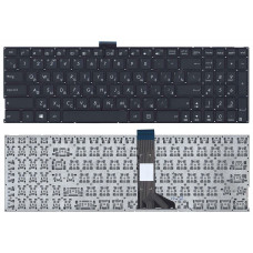 Клавиатура для Asus K501, A501 черная с подсветкой