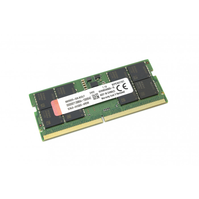 Модуль памяти Kingston SODIMM DDR5 16Гб 4800 MHz PC5-38400
