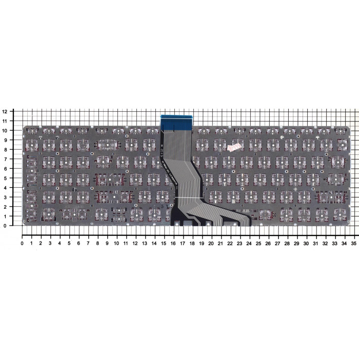 Клавиатура для HP Pavilion 15-ab 15-ab000 15-cb 15z-ab100 черная с красной подсветкой