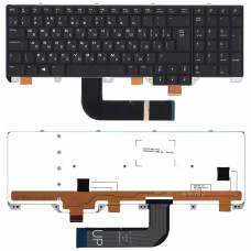 Клавиатура для Dell Alienware M17x R5 черная с подсветкой