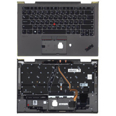 Клавиатура для Lenovo Thinkpad X1 Yoga 5th Gen топкейс