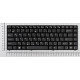 Клавиатура для Asus UL20 Eee PC 1201 черная с рамкой с подсветкой