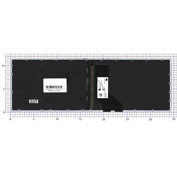 Клавиатура для ноутбука Acer Aspire 7 A717-72 черная