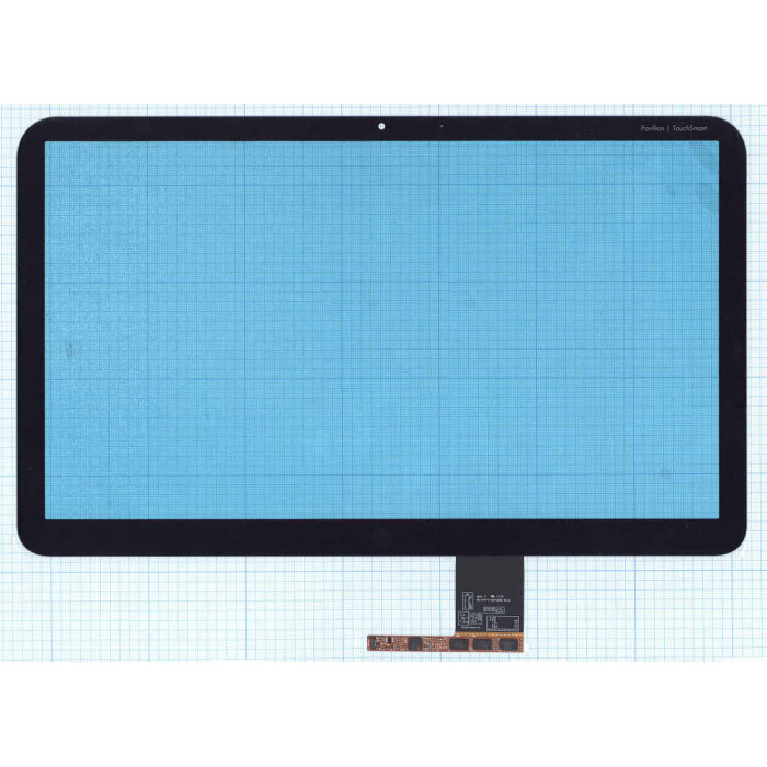Сенсорное стекло (тачскрин) для HP Pavilion TouchSmart 15-B черное