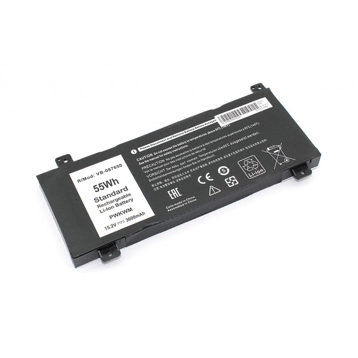 Аккумулятор для Dell Inspiron 14 7466 (0M6WKR) 15.2V 3600mAh OEM