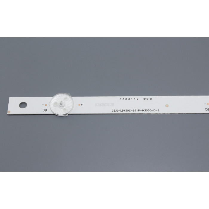 Светодиодная подсветка TV 43" CEJJ-LB430Z-9S1P-M3030-D-1 (комплект 3шт)