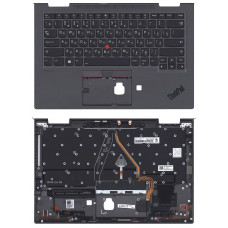 Черный топкейс для Lenovo Thinkpad X1 Yoga 5th Gen